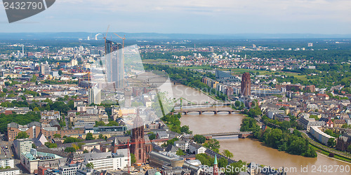 Image of Frankfurt am Main, Germany - panorama