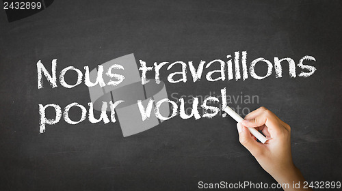 Image of Let Us Work For You (In French)
