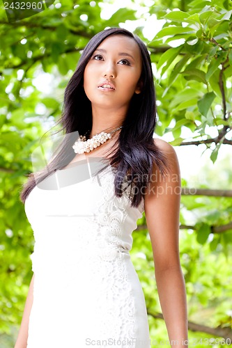 Image of attractive young asian woman beauty portrait 