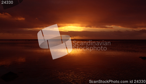 Image of Reflective Sunset