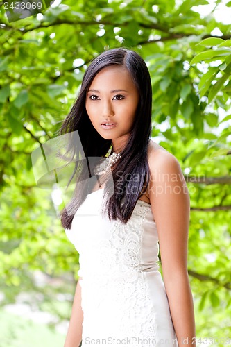 Image of attractive young asian woman beauty portrait 