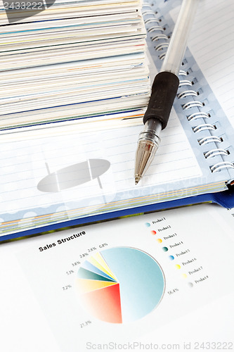 Image of businessman workplace