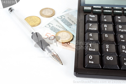 Image of businessman workplace