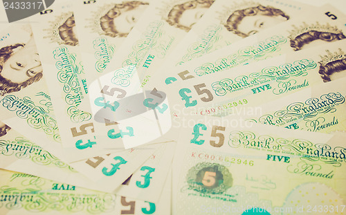 Image of Retro look Pound note