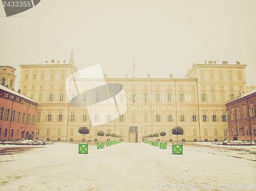 Image of Retro look Palazzo Reale, Turin