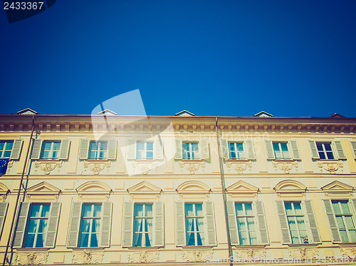 Image of Retro look Piazza San Carlo, Turin