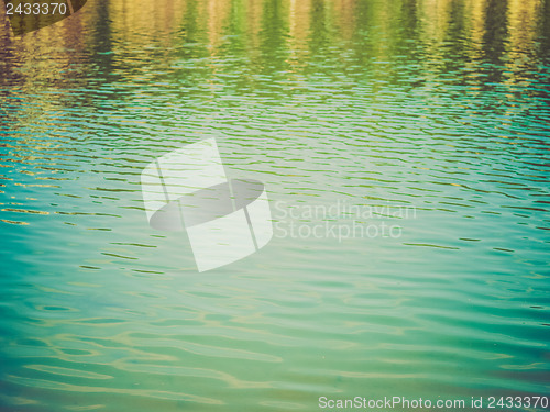 Image of Retro look water background