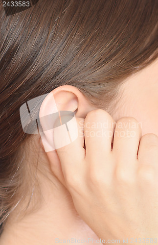 Image of woman ear