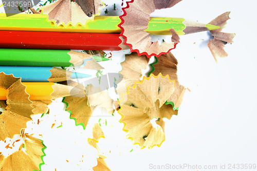 Image of Close-up pencil.