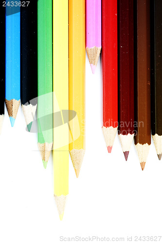 Image of Close-up pencil.