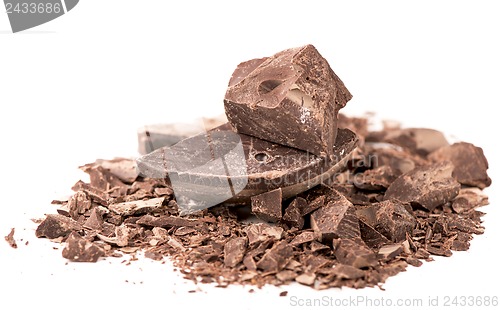 Image of Chocolate pieces