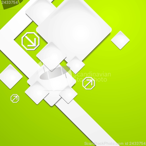 Image of Colourful vector tech background
