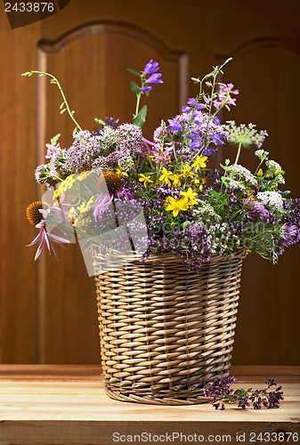 Image of Bouquet of medicinal herbs