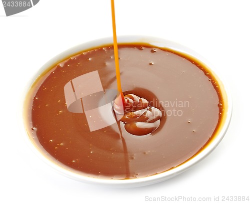 Image of sweet caramel sauce