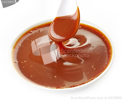 Image of sweet caramel sauce