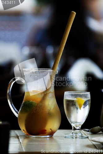 Image of A pitcher of sangria