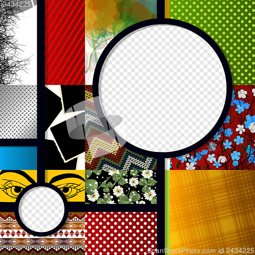 Image of Scrapbook design graphic