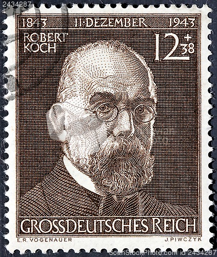 Image of Robert Koch Stamp