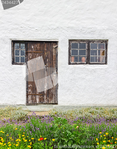Image of Facade of a rustic house