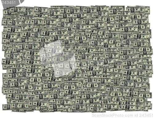 Image of USA Dollars background. From The Business background series