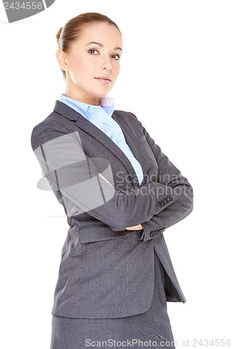 Image of Friendly confident business executive