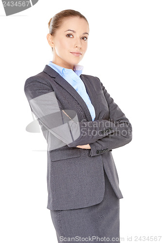Image of Friendly confident business executive