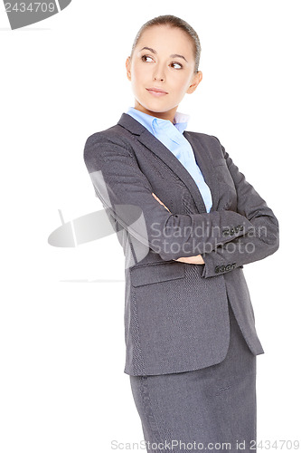 Image of Friendly confident business executive