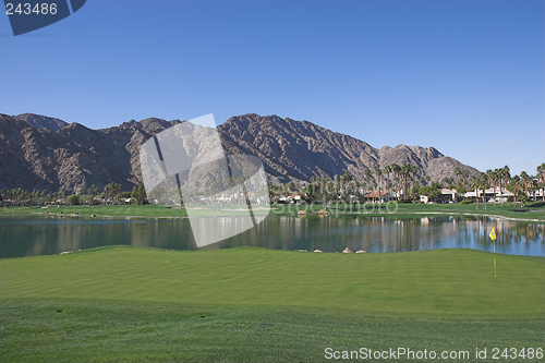 Image of pga west golf course, palm springs, california