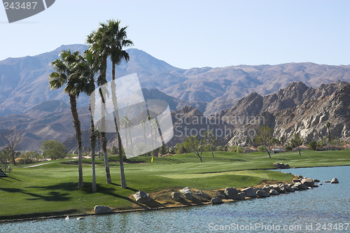 Image of pga west golf course, palm springs, california