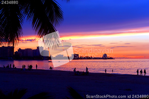 Image of San Juan Puerto Rico Sunset