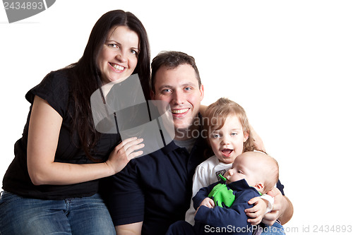 Image of Family with Two Young Children