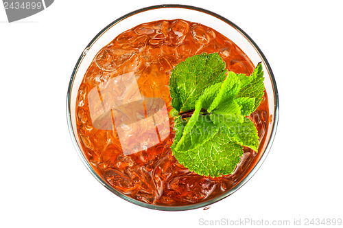 Image of fresh cold tea