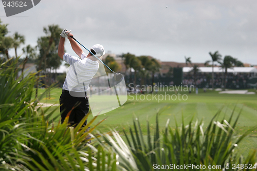 Image of man golf swing in Doral, Miami