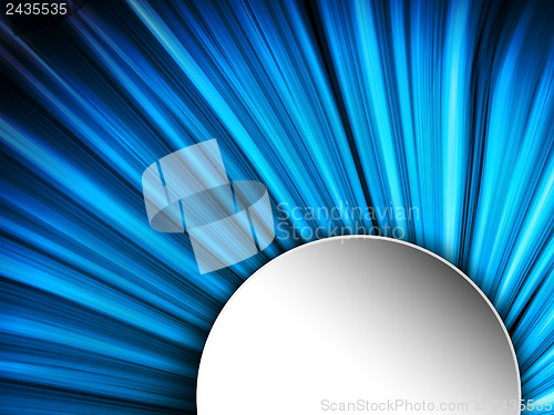 Image of Blue Lines Background With White Frame