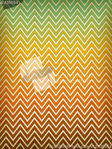 Image of Colorful Zig Zag Background Vector