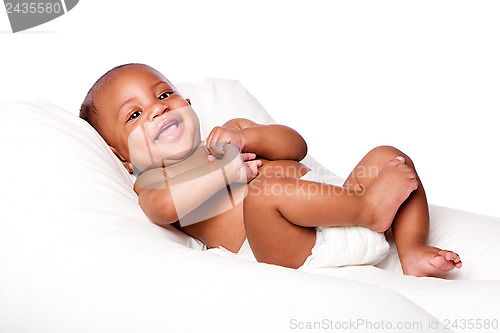 Image of Happy cute baby infant 