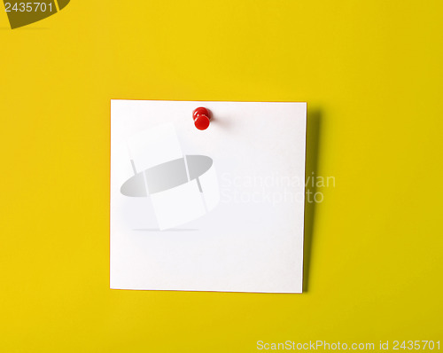 Image of Empty Sticky on a wall