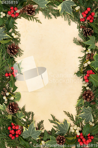 Image of Traditional Christmas Border