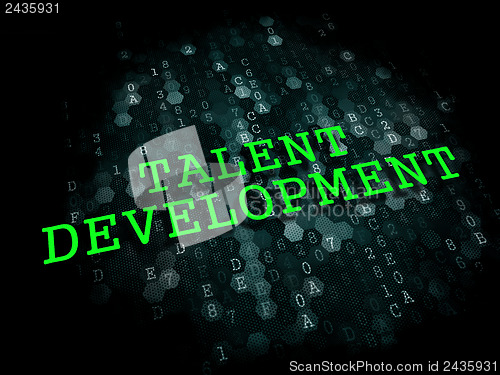 Image of Talent Development. Educational Concept.