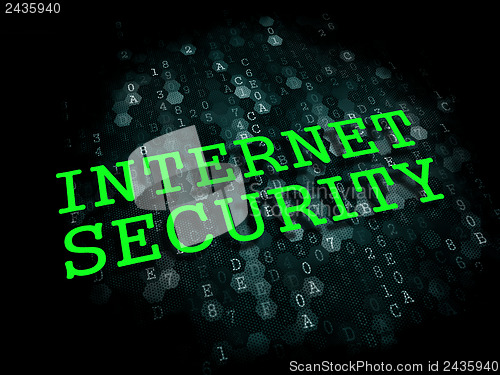 Image of Internet Security. Information Technology Concept.