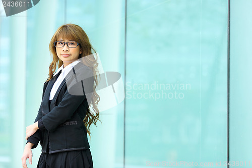 Image of young asian businesswoman