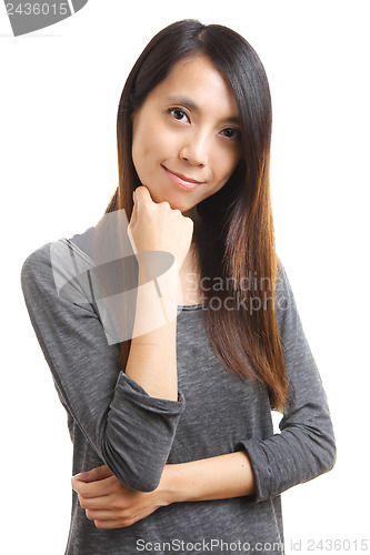Image of Asian woman portrait
