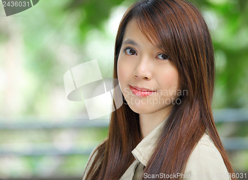 Image of young asian woman