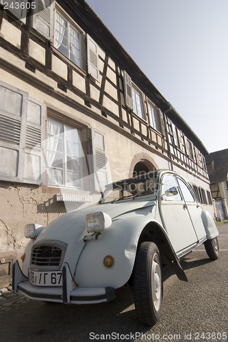 Image of Old french car