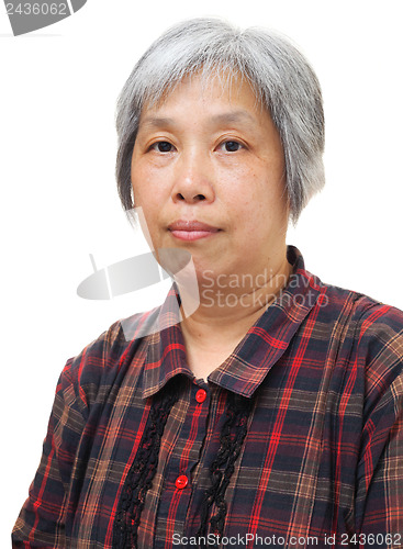 Image of Asian mature woman 