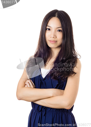 Image of Asian woman with smile