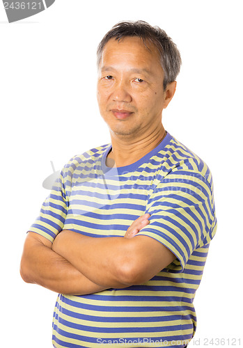 Image of Asian mature man