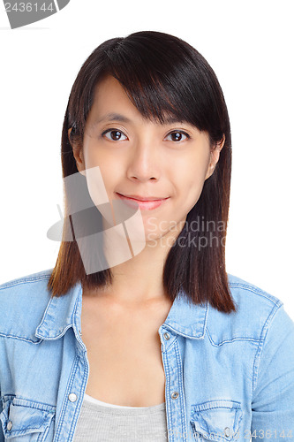 Image of Asian woman portrait