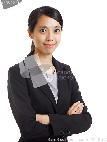 Image of Portrait of asian businesswoman