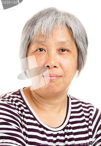 Image of Asian old woman 